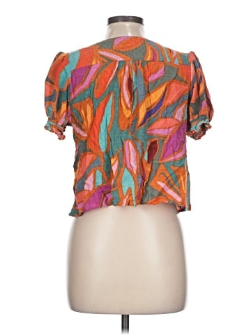 RACHEL Rachel Roy Short Sleeve Blouse (view 2)