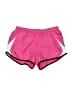 Nike 100% Polyester Color Block Pink Athletic Shorts Size S - photo 1