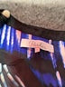 Parker 100% Silk Tie-dye Blue Casual Dress Size L - photo 7