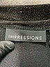 Impressions Black Long Sleeve Top Size XL - photo 7
