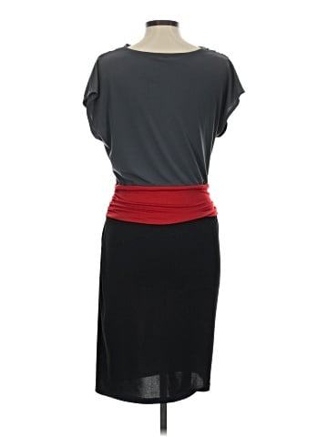 Black Saks Fifth Avenue Casual Dress (view 2)