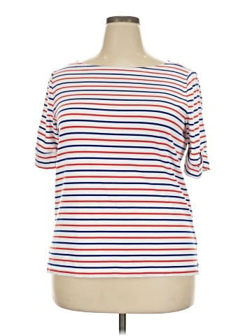 Lauren by Ralph Lauren 3/4 Sleeve T-Shirt (view 1)