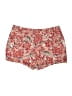 Ann Taylor LOFT Floral Red Shorts Size 4 - photo 2