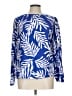 TU Blue Long Sleeve Blouse Size 12 - photo 1