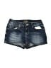 Justice Blue Denim Shorts Size 10R - photo 1