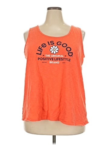 Life Is Good Sleeveless T-Shirt (view 1)