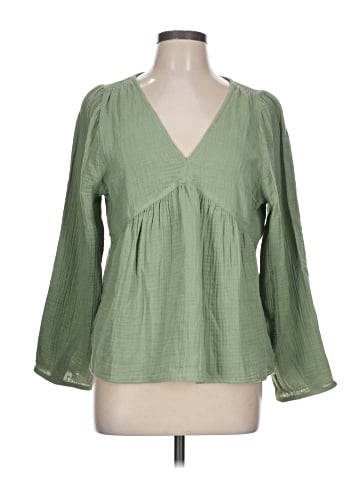 Madewell 3/4 Sleeve Blouse (view 1)