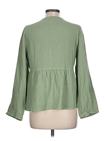 Madewell 3/4 Sleeve Blouse (view 2)