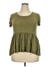 Mossimo Supply Co. Green Short Sleeve Top Size XXL - photo 1