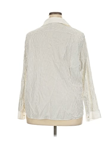 Lauren by Ralph Lauren Long Sleeve Button-Down Shirt (view 2)