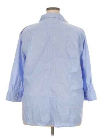 Riders by Lee 3/4 Sleeve Button-Down Shirt (view 2)