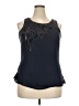 Coldwater Creek 100% Rayon Blue Sleeveless Blouse Size 18 - photo 1