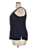 Coldwater Creek 100% Rayon Blue Sleeveless Blouse Size 18 - photo 5