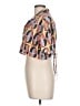 Zara Orange Short Sleeve Blouse Size L - photo 5