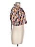 Zara Orange Short Sleeve Blouse Size L - photo 4