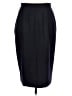 Evan Picone 100% Wool Solid Black Wool Skirt Size 14 - photo 1
