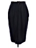 Evan Picone 100% Wool Solid Black Wool Skirt Size 14 - photo 2
