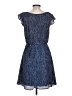 Mia + Tess 100% Polyester Polka Dots Blue Casual Dress Size L - photo 2