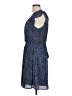 Mia + Tess 100% Polyester Polka Dots Blue Casual Dress Size L - photo 5