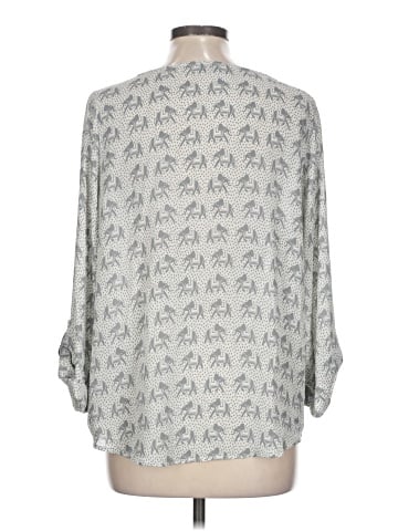 Mix by 41 Hawthorn 3/4 Sleeve Blouse (view 2)