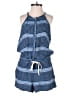 Lou & Grey 100% Cotton Stripes Blue Romper Size XS - photo 1