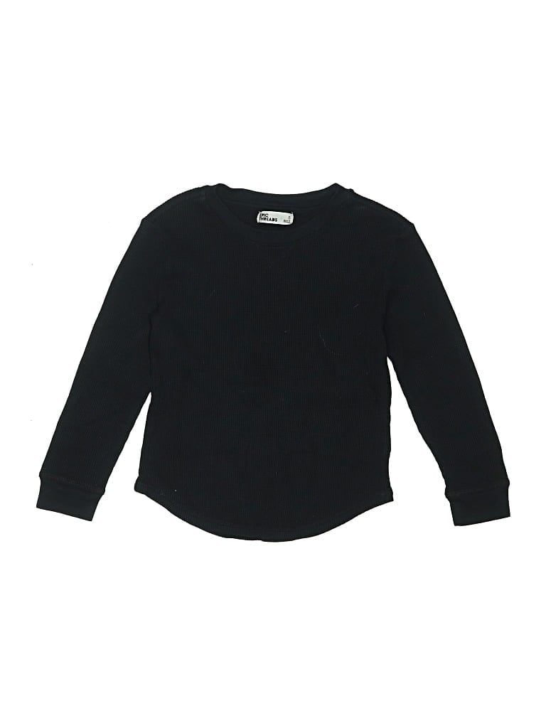 Pre-owned Epic Threads Kids' Long Sleeve T-shirt In Black