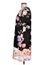 Signature Studio 100% Polyester Print Black Casual Dress Size L - photo 5