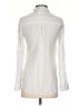 Express Outlet White Long Sleeve Blouse Size XS - photo 2