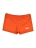 Asics Solid Orange Athletic Shorts Size L - photo 1