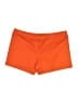 Asics Solid Orange Athletic Shorts Size L - photo 2