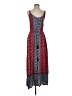 Alya Paisley Red Casual Dress Size S - photo 1