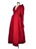 Hatch 100% Cotton Hearts Red Cocktail Dress Size 7 - photo 1
