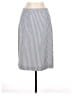 Pure Collection Stripes Gray Casual Skirt Size 8 - 10 - photo 1