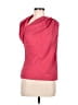 Lanvin Red Pink Sleeveless Blouse Size EU (FR) 40 / US 8 - photo 1
