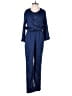 W118 by Walter Baker 100% Polyester Solid Blue Jumpsuit Size XS - photo 1