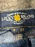 Lucky Brand Solid Blue Jeans Size 27 waist - photo 7