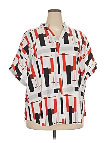 Unbranded Short Sleeve Blouse (view 1)