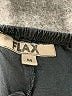 Flax 100% Linen Solid Black Linen Pants Size 10 (M) - photo 7