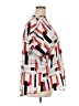 Unbranded Color Block Red Short Sleeve Blouse Size 3X (4XL) - photo 4