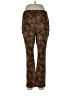 INC International Concepts Animal Print Brown Casual Pants Size 10 - photo 1