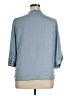 NY Collection 100% Polyester Blue 3/4 Sleeve Blouse Size 1X - photo 2