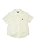 Ralph Lauren Ivory Short Sleeve Button-Down Shirt Size 3 - photo 1
