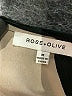 Rose + Olive 100% Polyester Black Sleeveless Blouse Size M - photo 7