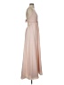 Lulus 100% Polyester Solid Pink Tan Cocktail Dress Size S - photo 4