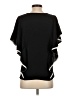 Milano Black Short Sleeve Blouse Size S - photo 2