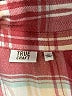 True Craft 100% Cotton Red Short Sleeve Button-Down Shirt Size M - photo 7
