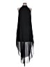 Unbranded 100% Polyester Black Cocktail Dress Size L - photo 1