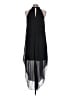 Unbranded 100% Polyester Black Cocktail Dress Size L - photo 2