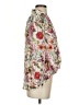 Chenault Floral Ivory 3/4 Sleeve Blouse Size S - photo 4