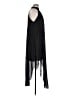 Unbranded 100% Polyester Black Cocktail Dress Size L - photo 4